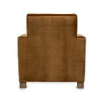 RIJD – Caspian Club Chair – Ochre Velvet 2