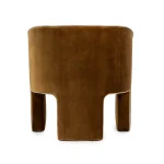 RIJD – Florian Lounge Chair – Ochre Velvet 2