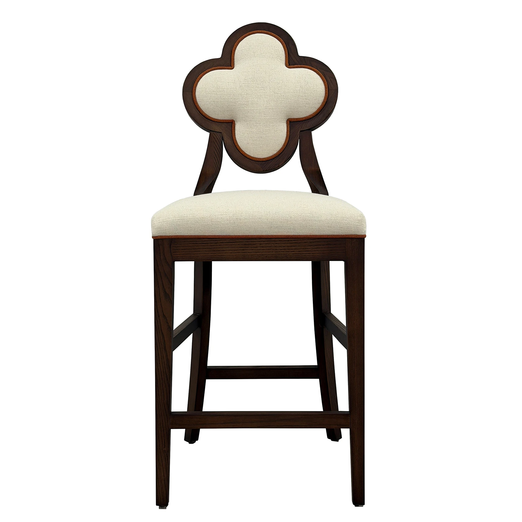 RIJD – Lucky Bar Chair – Rust Piping