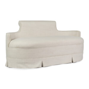 Ralph Love Seat - Easy Lustre Almond - Skirting