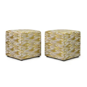 RIJD Laurent Square Pouf Dedar Fandango 6