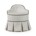 RIJD Lou Vanity Stool Easy Lustre Almond