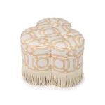 RIJD Lucky Pouf Trellis Melon