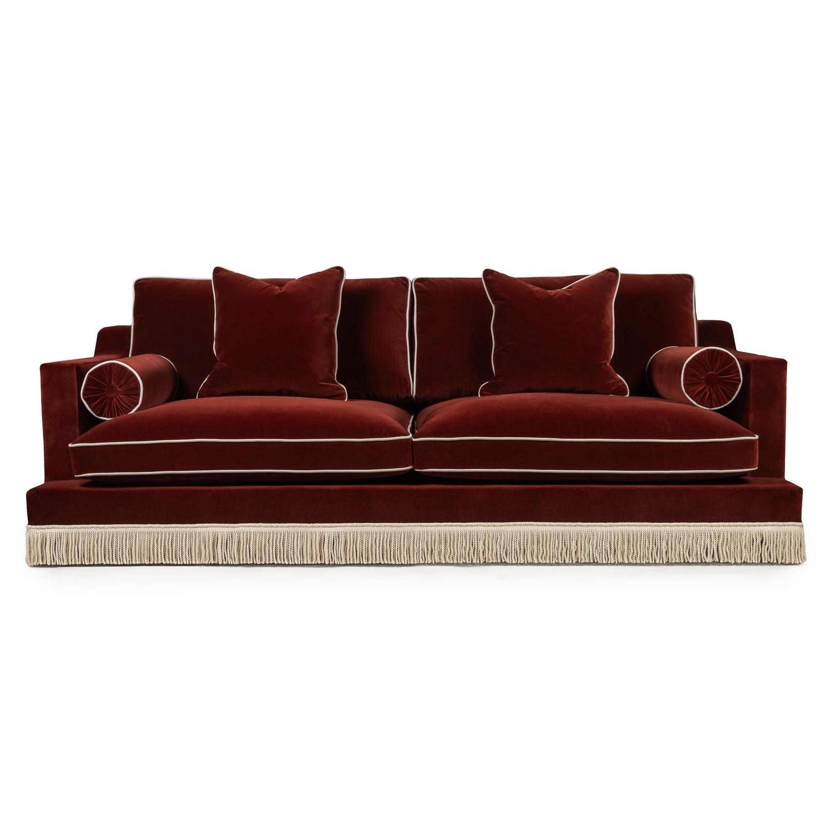 RIJD Orlando Sofa Sangria Velvet