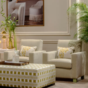 Caspian Club Chair - Mock Mohair