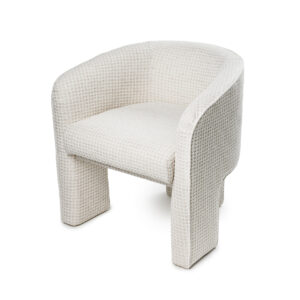 Florian Lounge Chair - Waffle Pearl