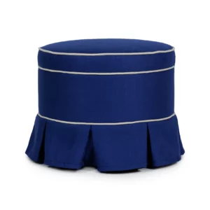Laurent Pouf - Naomie Ocean by Pierre Frey - Skirting