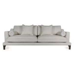 Orlando Sofa - Easy Lustre Almond & Linen Piping
