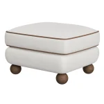 maxim ottoman legs piping