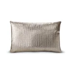 pillow gold embossed